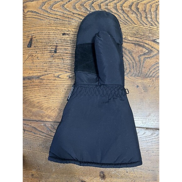 WHITEWATER THINSULATE BLACK MITTENS COLD WEATHER WATER PROOF SIZE L BLACK - Picture 4 of 8